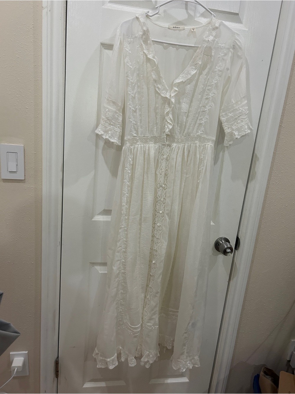Doen Ellora Dress Salt Small - Picture 3 of 6